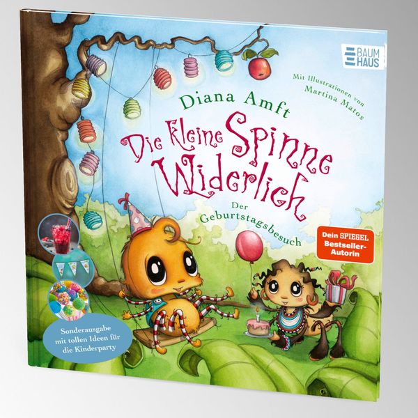 Produktbild: Die kleine Spinne Widerlich &ndash; Der Geburtstagsbesuch &ndash; Sonderausgabe mit tollen Ideen f&uuml;r die Kinderparty