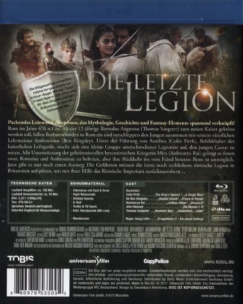 Produktbild: Die letzte Legion