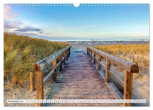 Produktbild: OSTFRIESLAND Wundervolle Halbinsel am Wattenmeer (Wandkalender 2027 DIN A3 quer), CALVENDO Monatskalender