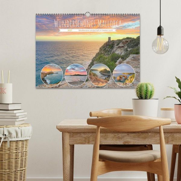 Produktbild: Wundersch&ouml;nes Mallorca (Wandkalender 2027 DIN A3 quer), CALVENDO Monatskalender