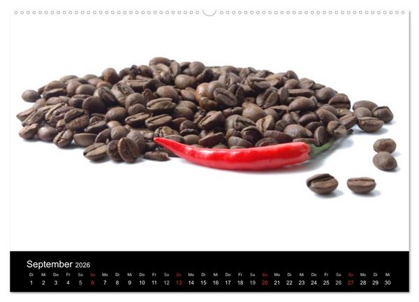 Produktbild: Hot Chili K&uuml;chen Kalender (hochwertiger Premium Wandkalender 2026 DIN A2 quer), Kunstdruck in Hochglanz