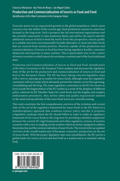 Produktbild: Production and Commercialization of Insects as Food and Feed