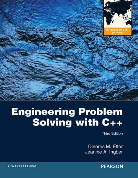 Produktbild: Engineering Problem Solving with C++