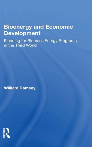 Produktbild: Bioenergy And Economic Development