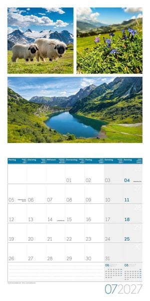 Produktbild: Colours of Nature Kalender 2027 - 30x30 - Art12
