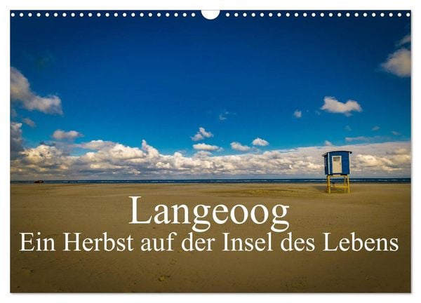 Produktbild: Langeoog &ndash; Ein Herbst auf der Insel des Lebens (Wandkalender 2026 DIN A3 quer), CALVENDO Monatskalender
