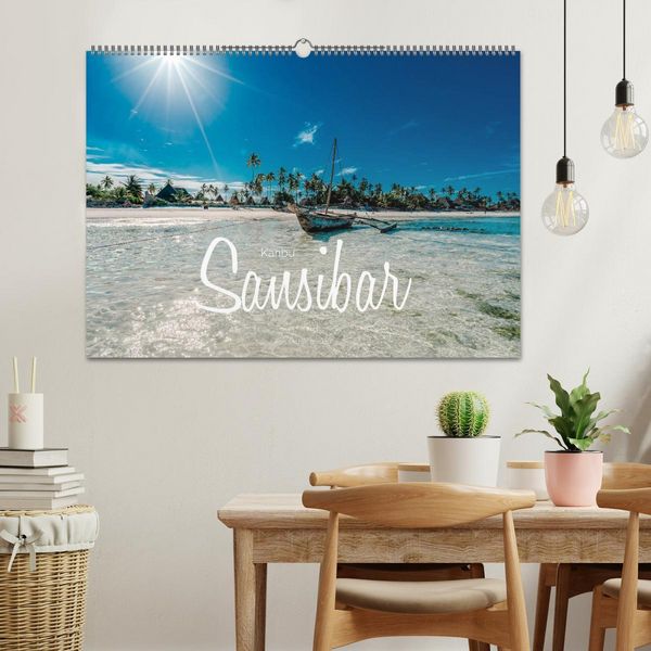 Produktbild: Karibu Sansibar (Wandkalender 2026 DIN A2 quer), CALVENDO Monatskalender