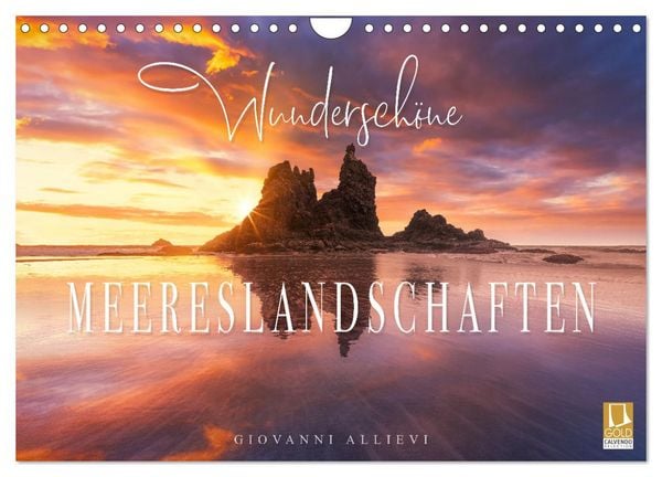 Produktbild: Wundersch&ouml;ne Meereslandschaften (Wandkalender 2026 DIN A4 quer), CALVENDO Monatskalender