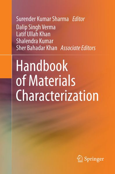 Produktbild: Handbook of Materials Characterization