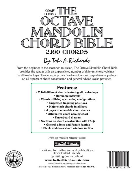 Produktbild: The Octave Mandolin Chord Bible