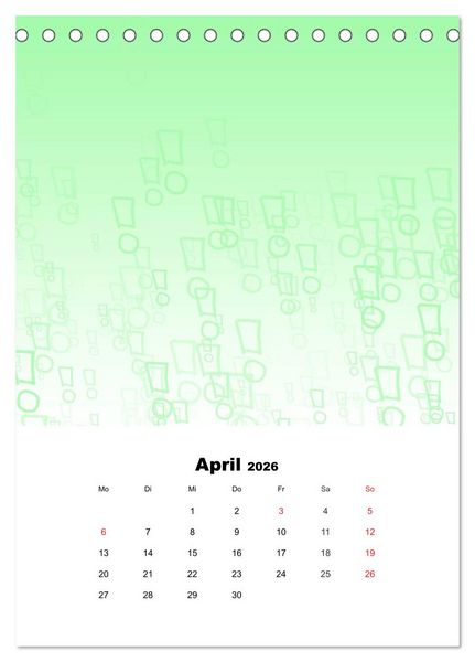 Produktbild: ERINNERUNGEN Zum Selberbasteln (Tischkalender 2026 DIN A5 hoch), CALVENDO Monatskalender