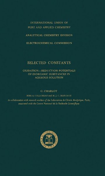 Produktbild: Selected Constants