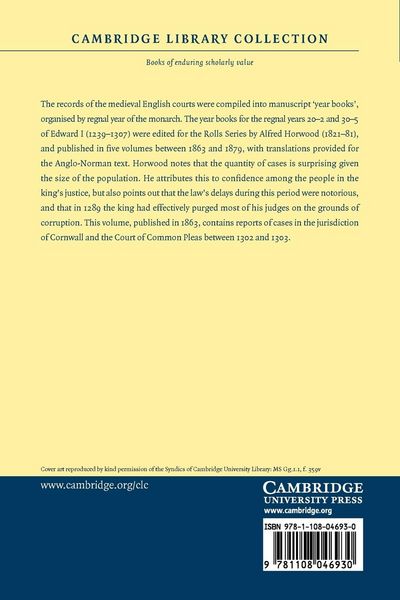 Produktbild: Year Books of the Reign of King Edward the First