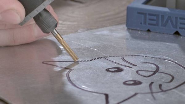 Produktbild: Dremel 26159901DM Fr&auml;ser 3.2mm L&auml;nge 39mm 1 St&uuml;ck