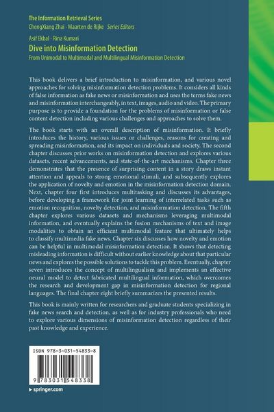 Produktbild: Dive into Misinformation Detection