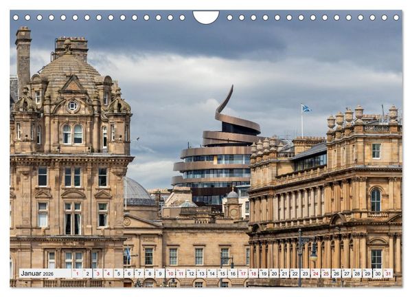 Produktbild: Wundersch&ouml;nes Edinburgh (Wandkalender 2026 DIN A4 quer), CALVENDO Monatskalender