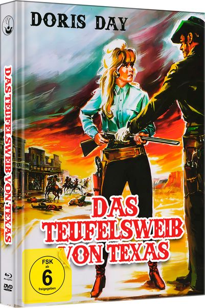 Produktbild: Das Teufelsweib von Texas - Mediabook - Limited Edition (Blu-ray+DVD)