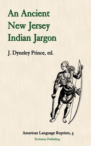 Produktbild: An Ancient New Jersey Indian Jargon