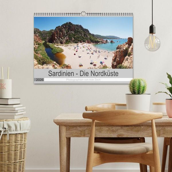 Produktbild: Sardinien &ndash; Die Nordk&uuml;ste (Wandkalender 2026 DIN A3 quer), CALVENDO Monatskalender