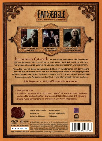 Produktbild: Catweazle - Staffel 1&2 [CE] [6 DVDs]