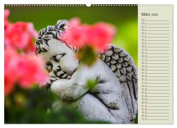 Produktbild: Engel - Begleiter f&uuml;r jeden Tag (Wandkalender 2026 DIN A2 quer), CALVENDO Monatskalender