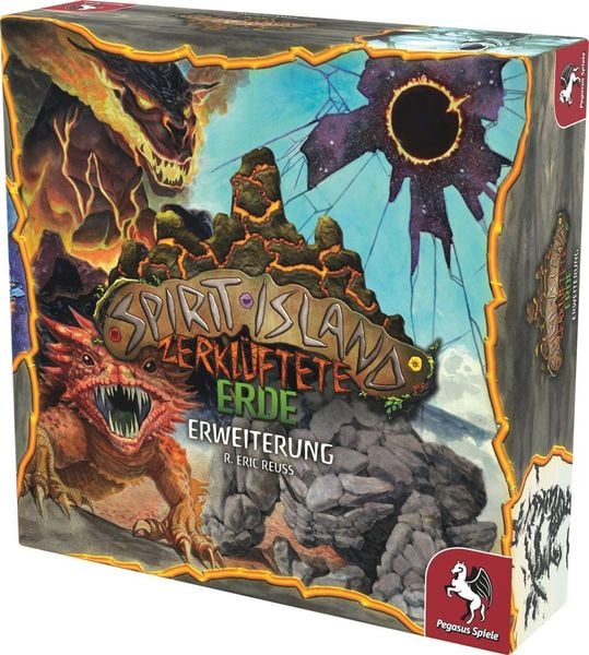 Produktbild: Pegasus 51898G - Spirit Island, Zerklüftete Erde, Erweiterung