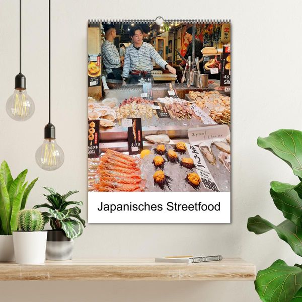 Produktbild: Japanisches Streetfood (Wandkalender 2026 DIN A2 hoch), CALVENDO Monatskalender