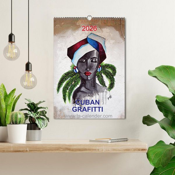 Produktbild: CUBAN GRAFITTI (Wandkalender 2026 DIN A3 hoch), CALVENDO Monatskalender
