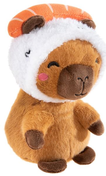 Heunec 380851 - CAPY-CREW Capybara Sushi, Plüschtier, 18 cm