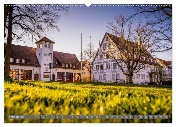 Produktbild: Impressionen aus Leinfelden-Echterdingen 2026 (hochwertiger Premium Wandkalender 2026 DIN A2 quer), Kunstdruck in Hochglanz