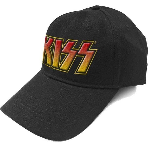 Kiss Baseball Cap, 'Classic Logo', Farbe: schwarz (Fanartikel)