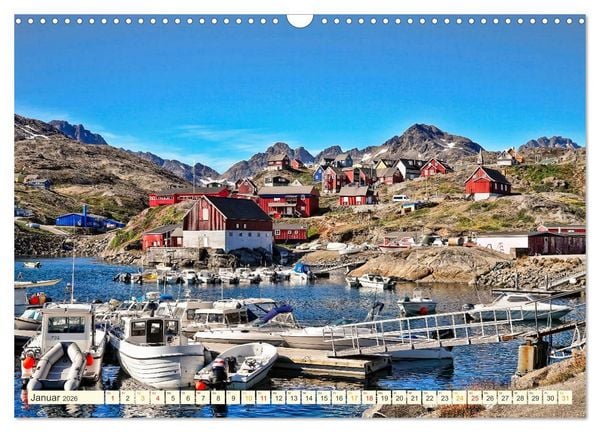 Produktbild: Reise nach Gr&ouml;nland (Wandkalender 2026 DIN A3 quer), CALVENDO Monatskalender