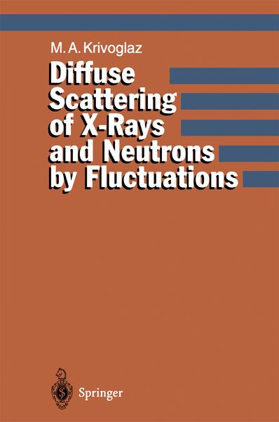 Produktbild: Diffuse Scattering of X-Rays and Neutrons by Fluctuations