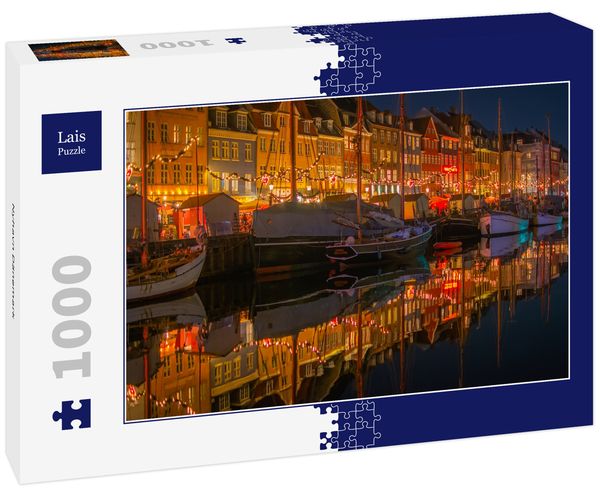 Produktbild: Lais Puzzle Nyhavn D&auml;nemark 1000 Teile