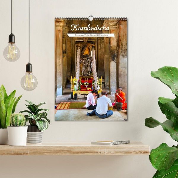 Produktbild: Kambodscha &ndash; Sch&ouml;nheit mit Geschichte (Wandkalender 2027 DIN A3 hoch), CALVENDO Monatskalender