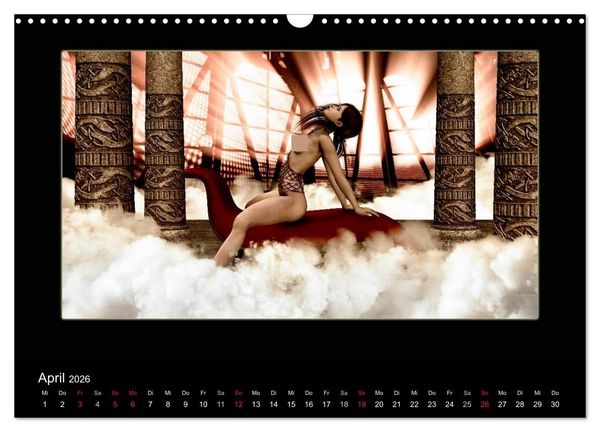 Produktbild: Digital Woman (Wandkalender 2026 DIN A3 quer), CALVENDO Monatskalender