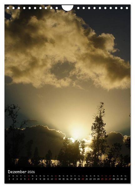 Produktbild: Hawaiian Sunsets (Wandkalender 2026 DIN A4 hoch), CALVENDO Monatskalender