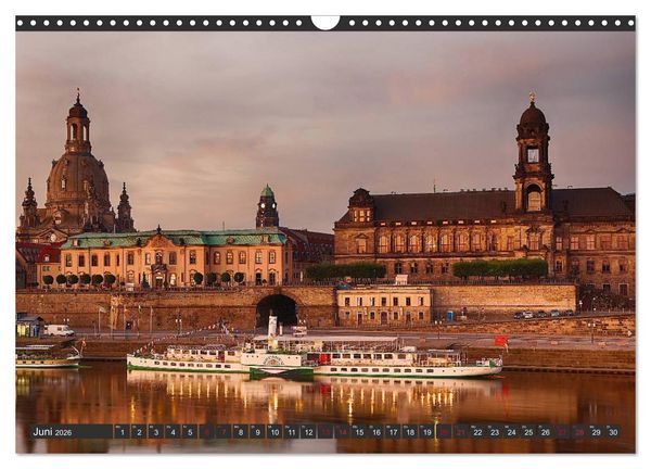 Produktbild: Dresden - Die Frauenkirche (Wandkalender 2026 DIN A3 quer), CALVENDO Monatskalender