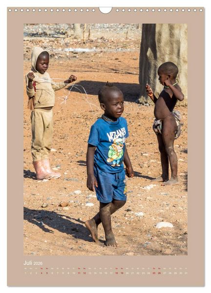 Produktbild: Besuch bei den Himbas - Namibia (Wandkalender 2026 DIN A3 hoch), CALVENDO Monatskalender