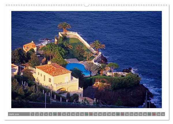 Produktbild: Cote d' Azur II - Sonnenk&uuml;ste Frankreichs (hochwertiger Premium Wandkalender 2026 DIN A2 quer), Kunstdruck in Hochglanz