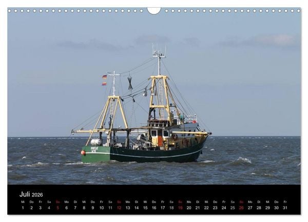 Produktbild: Sylt 2026 (Wandkalender 2026 DIN A3 quer), CALVENDO Monatskalender