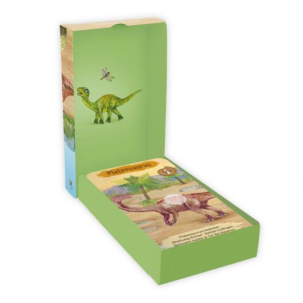 Produktbild: TR&Ouml;TSCH - 55 Lernkarten Dinosaurier