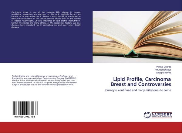 Produktbild: Lipid Profile, Carcinoma Breast and Controversies