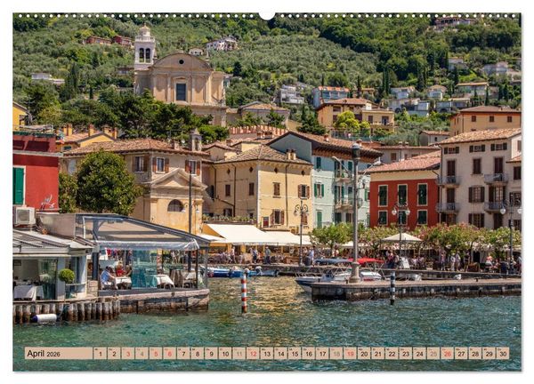 Produktbild: Italiens romantische Seen (Wandkalender 2026 DIN A2 quer), CALVENDO Monatskalender