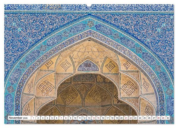 Produktbild: St&auml;dte des Irans - Isfahan (hochwertiger Premium Wandkalender 2026 DIN A2 quer), Kunstdruck in Hochglanz
