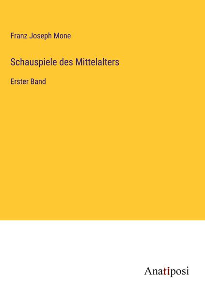 Produktbild: Schauspiele des Mittelalters