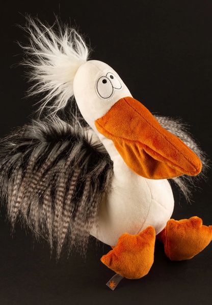 Produktbild: Sigikid 43426 - Kuscheltier Pelikan Romeo Pelikano, Kikeriki, 38 cm