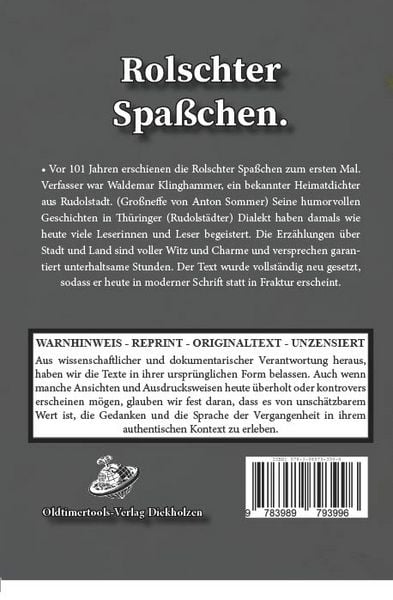 Produktbild: Rolschter Spa&szlig;chen.