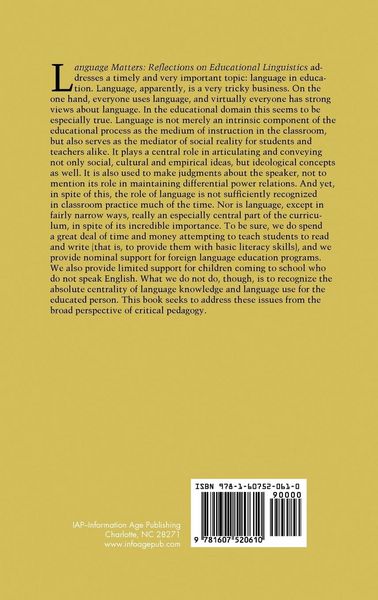 Produktbild: Language Matters