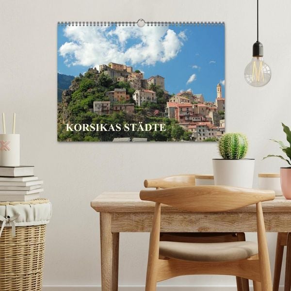 Produktbild: Korsikas St&auml;dte (Wandkalender 2027 DIN A3 quer), CALVENDO Monatskalender
